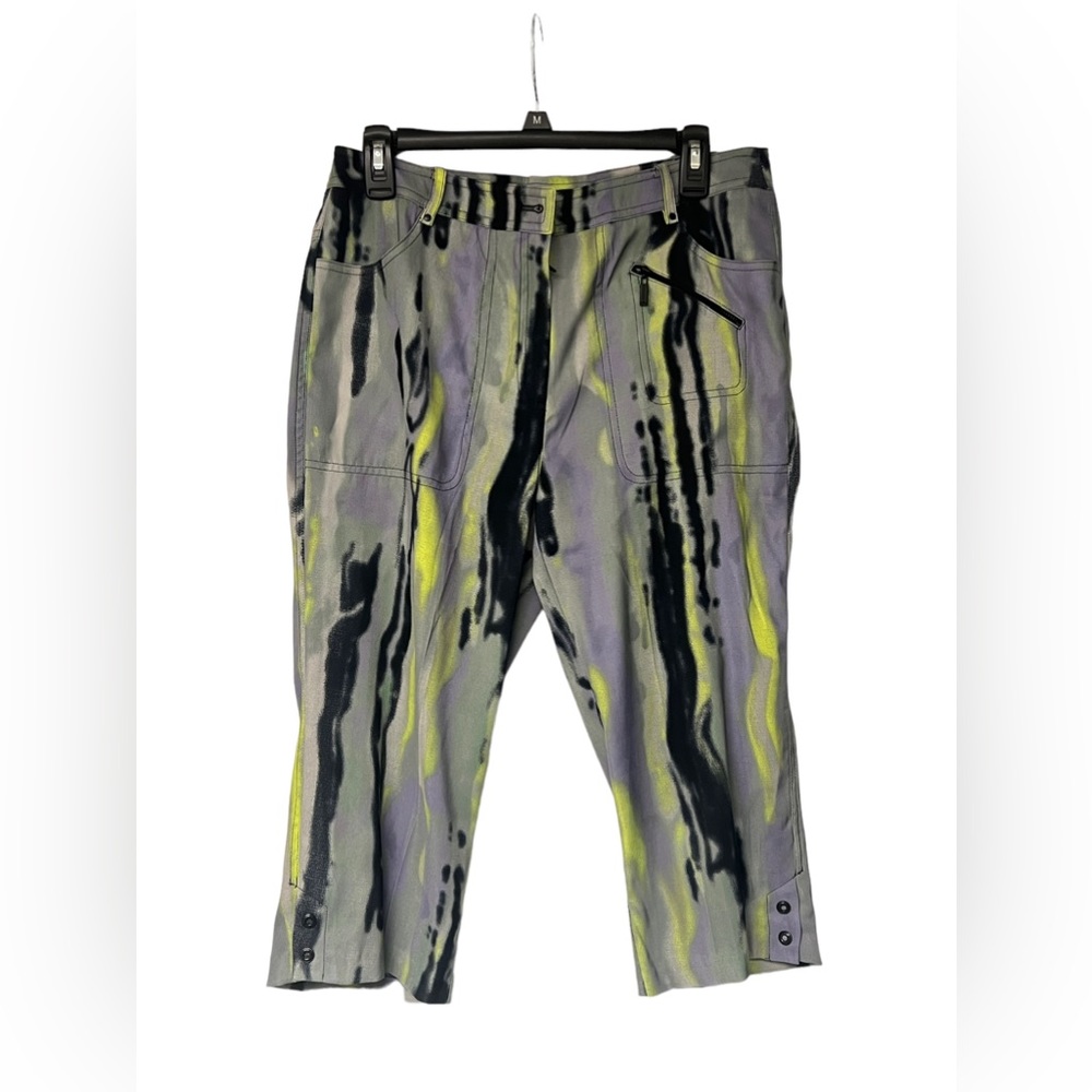 Jamie Sadock Green Marble Capris